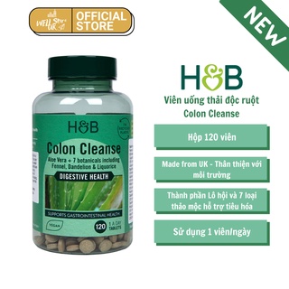 [Bill-UK]VIÊN THẢI ĐỘC RUỘT ALOE COLON CLEANSE 120v