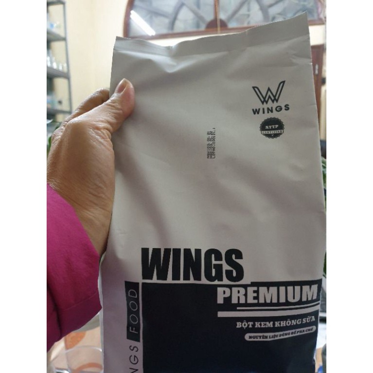 Bột sữa Wings gói 1kg - bột sữa béo tôn vị trà