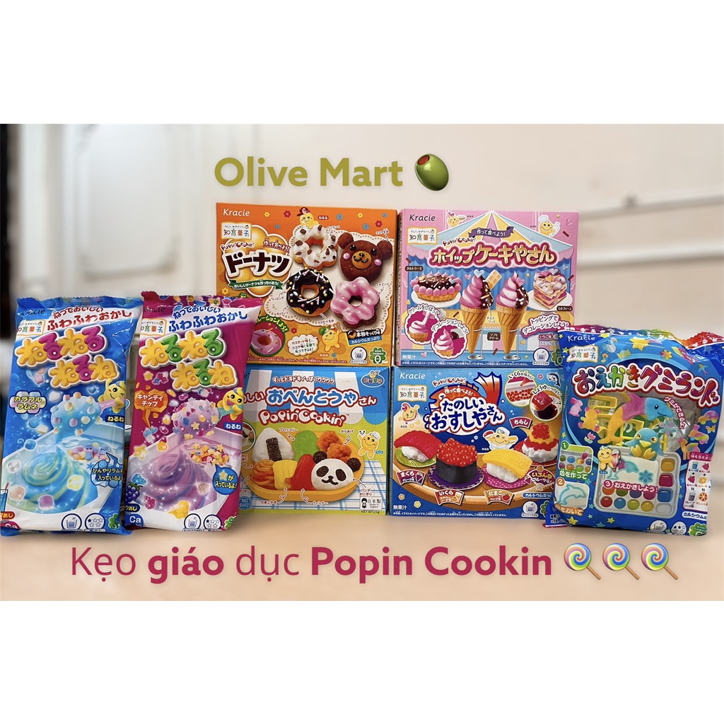 Tổng hợp Popin Cookin - Kẹo giáo dục Nhật Bản - Đồ chơi nấu ăn Nhật Bản