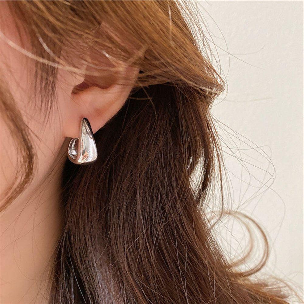 Khuyên Tai MXGOODS Độc Đáo Cá Tính|Khuyên Tai Kim Loại Thời Trang Cho Nữ