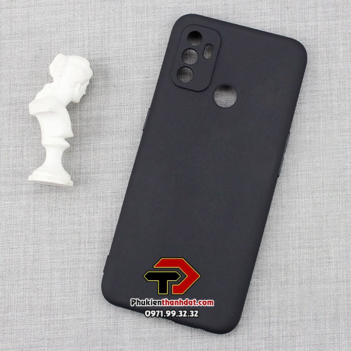 Ốp lưng OPPO A53 2020 dẻo màu đen