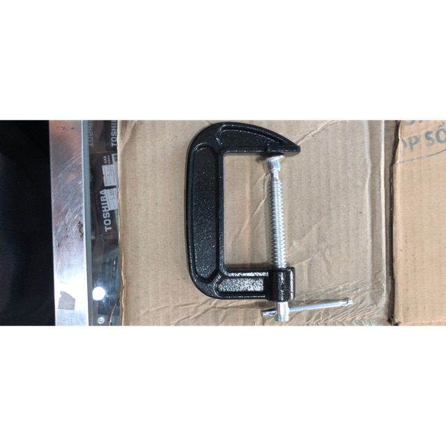 Thùng 10 cái Cảo chữ C - Vam kẹp chữ C bằng sắt 5inch