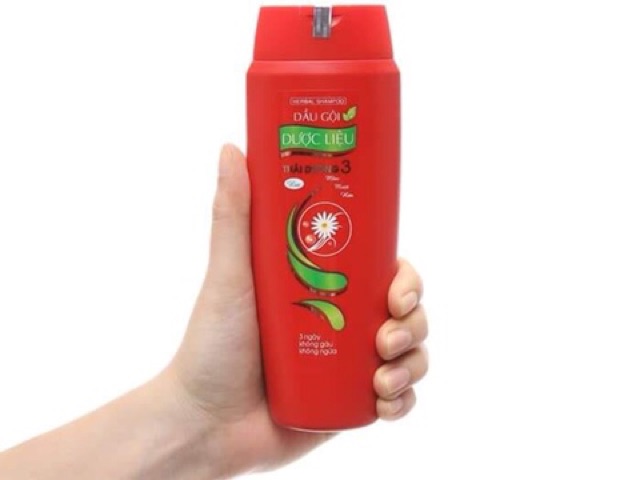 Dầu gội dược liệu Thái Dương 3 và 7 (200ml) ( có 3 mầu tùy chọn )