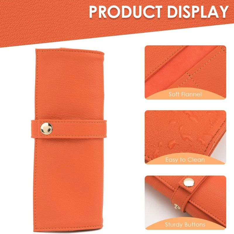 Túi Da PU Đựng Đồng Hồ Đeo Tay Cho Nam Nữ Có 4 Màu