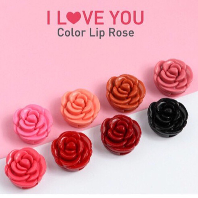Son Kem Baby Bright I Love You Color Lip Rose Thái Lan