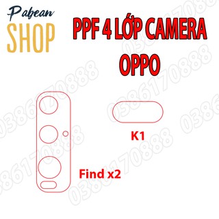 Dán CAMERA PPF 4 lớp chống va đập cho OPPO FIND X2 / K1