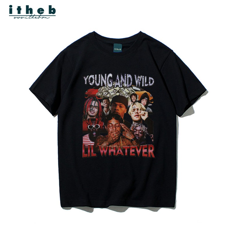 Áo Thun Cotton TIB Form rộng thời trang Áo T-shirt họa tiết