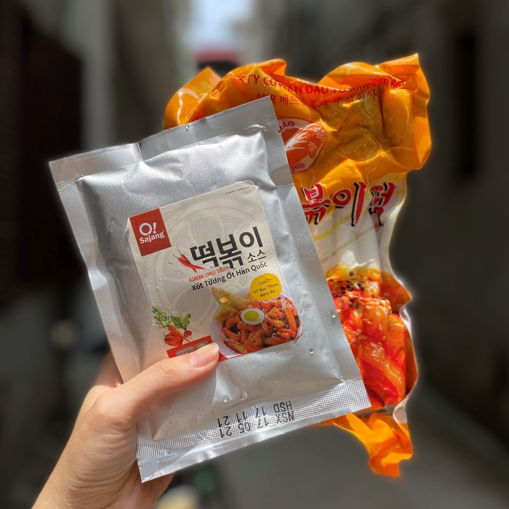 Sốt tương ớt Hàn Quốc vị béo thơm đậm đà - sốt tokbokki truyền thống Hàn Quốc