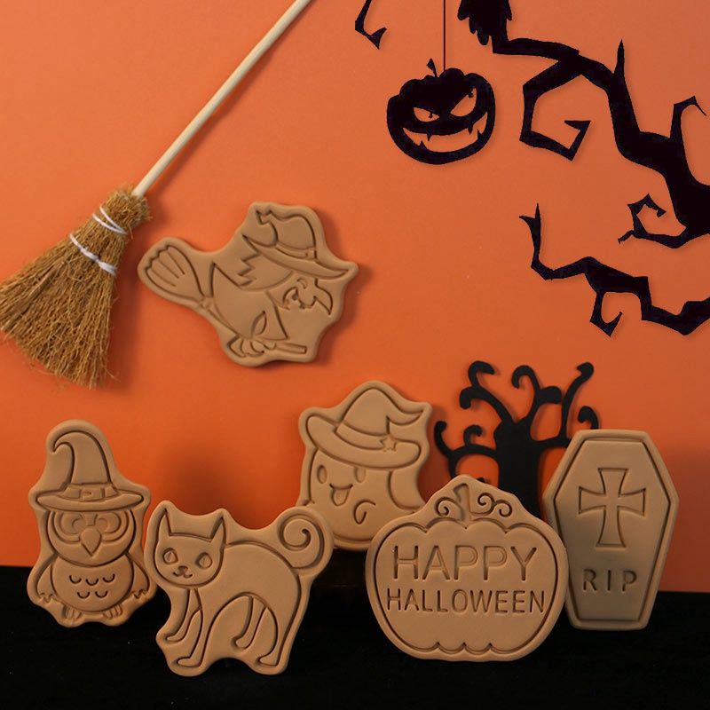 Khuôn Cắt Bánh Quy Trang Trí Halloween