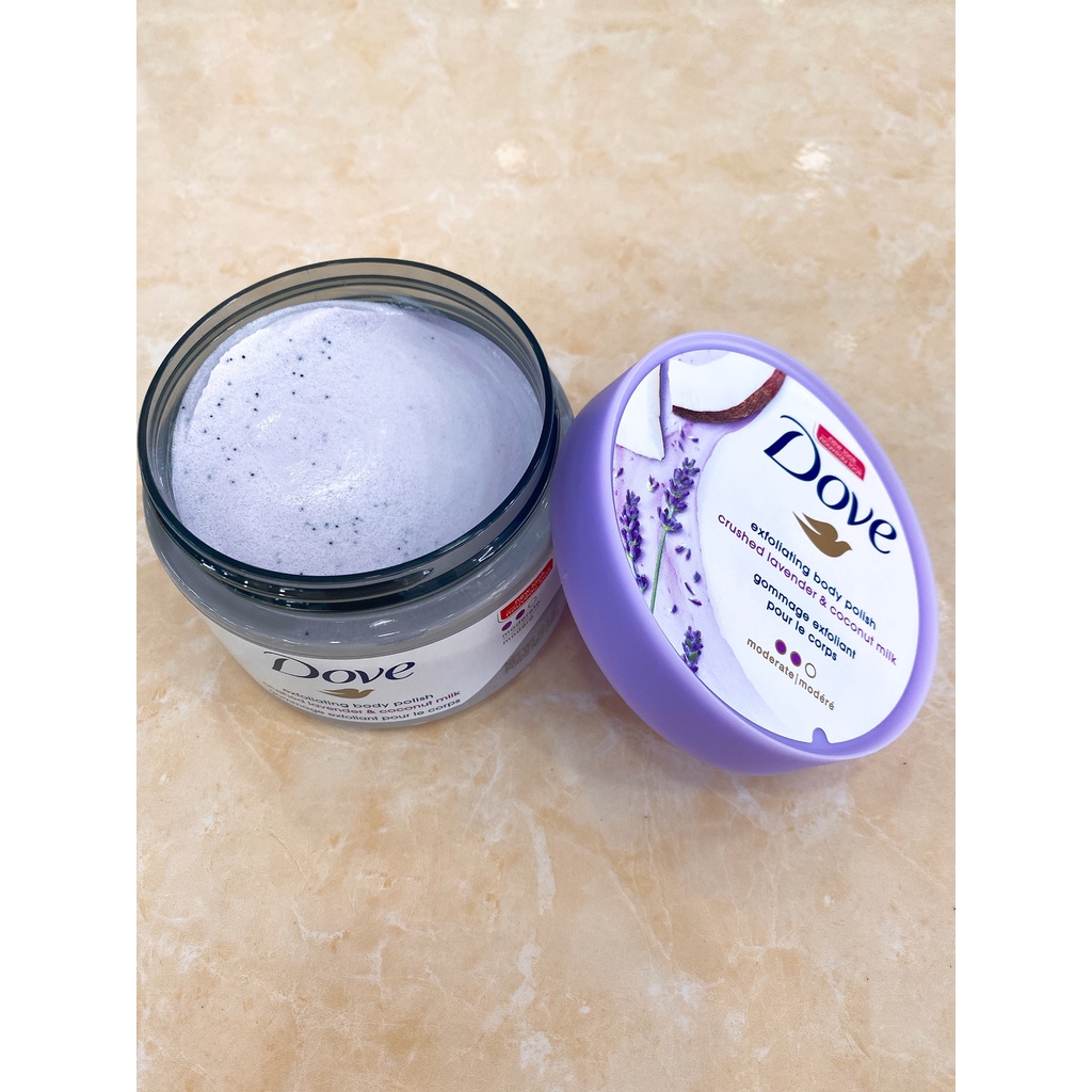 Tẩy Tế Bào Chết Toàn Thân Mịn Da DOVE Exfoliating Body Polish 298g