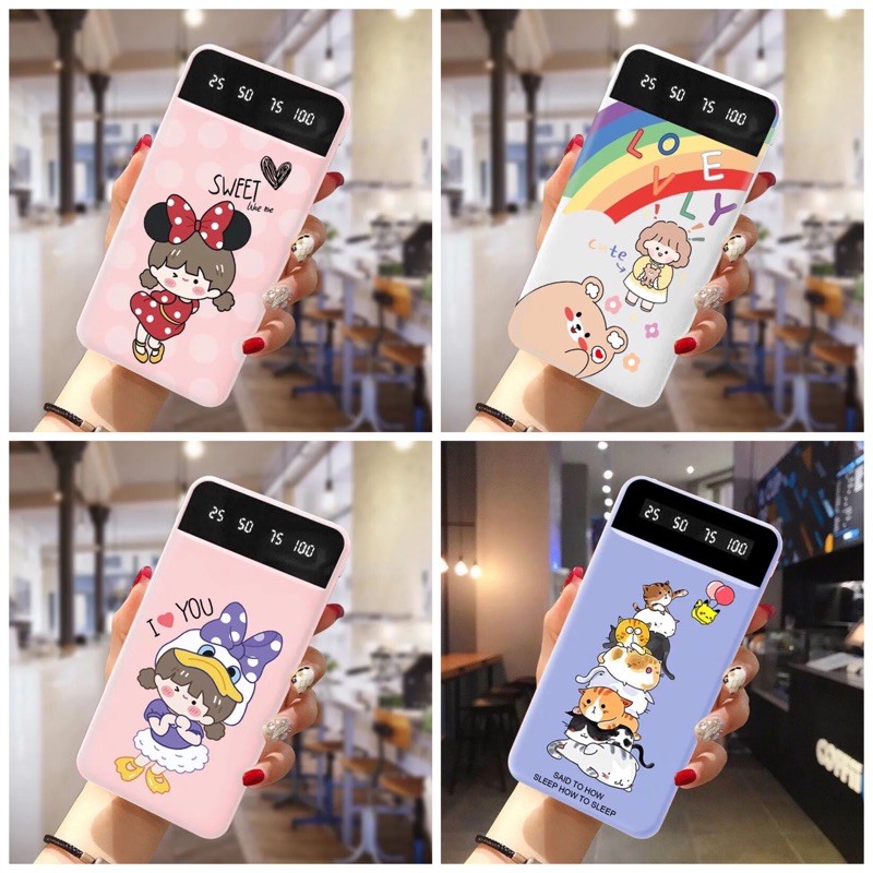 Sạc dự phòng dễ thương 10.000mah