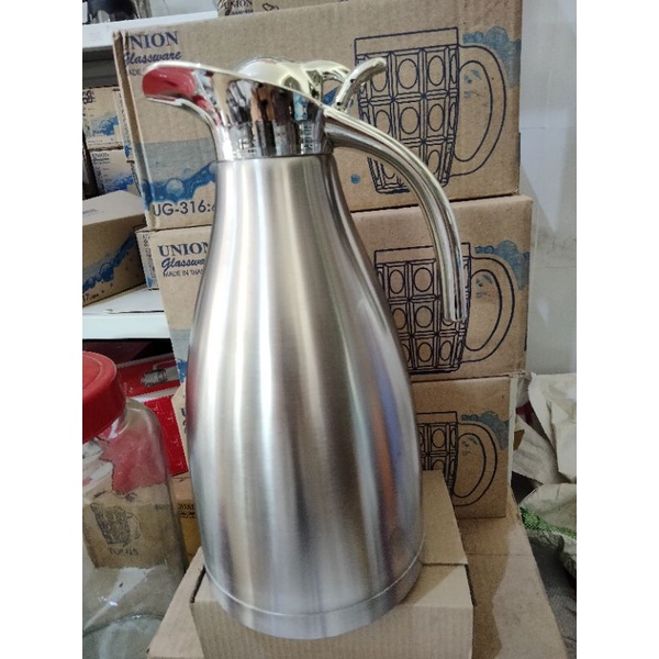 Bình Giữ nhiệt INOX 2 Lít giữ nóng lạnh tiện dụng