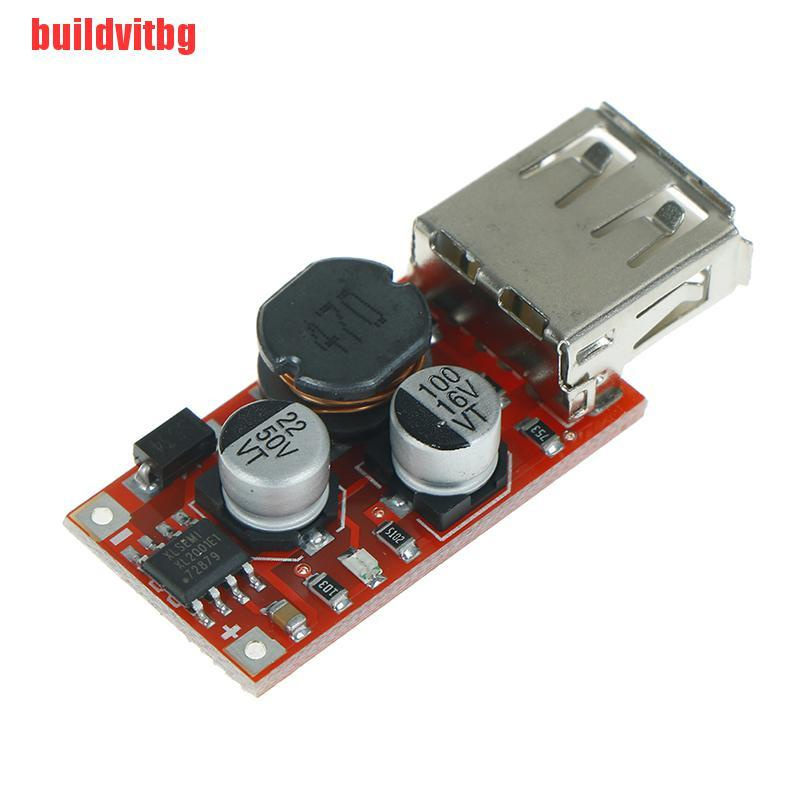 {buildvitbg}9V 12V 24V to 5V 3A CAR USB Charger Module DC Buck step down Converter GVQ