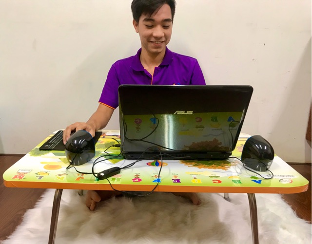 Bàn Học Sinh Giá Rẻ Kokomega BHS-02 và BHS-04 KT:50*80Cm | BigBuy360 - bigbuy360.vn