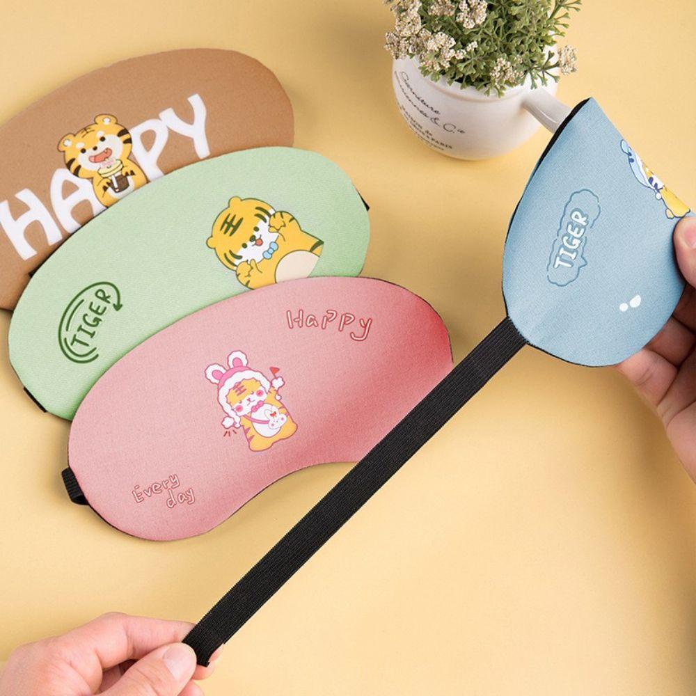 Dyruidoj Mặt Nạ Che Mắt Ngủ Lạnh Cỡ Nhỏ Hình Mắt Hổ Dễ Thương Dùng Làm Quà Tặng Mùa Hè