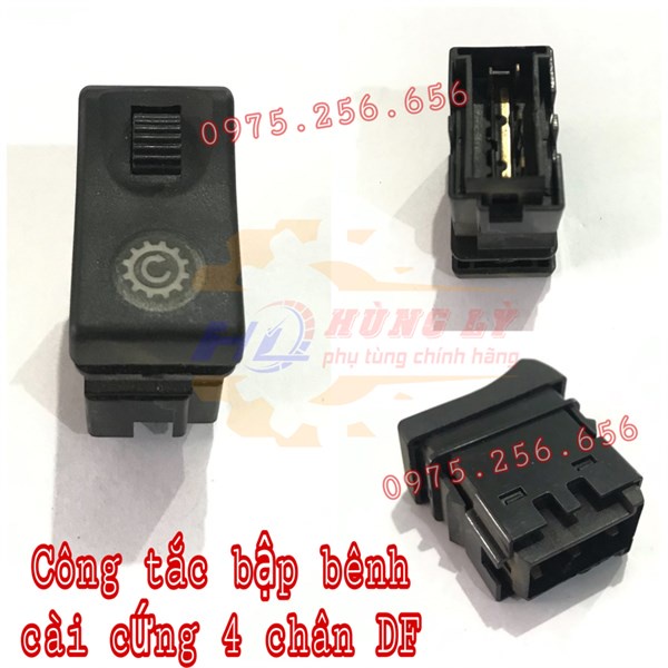 Công tắc Bập Bênh cài cứng 4 chân DF công tắc ô tô các loại phụ tùng ô tô phụ tùng Hùng Lỳ