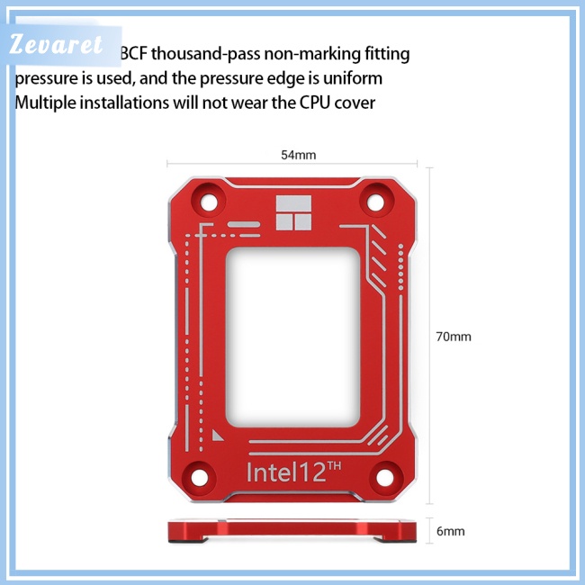 Khóa Cố Định Bằng Hợp Kim Nhôm Cho Zevaret Lga17Xb-bcf Thế Hệ 12 1700
