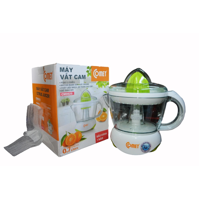 Máy Vắt Cam Comet CM9920 (0.7 Lít) - Hàng Chính Hãng