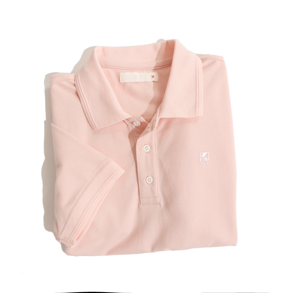 Áo Thun Polo Nam Cổ Bẻ Hông Pastel BY COTTON Pink Pastel Basic Polo | BigBuy360 - bigbuy360.vn