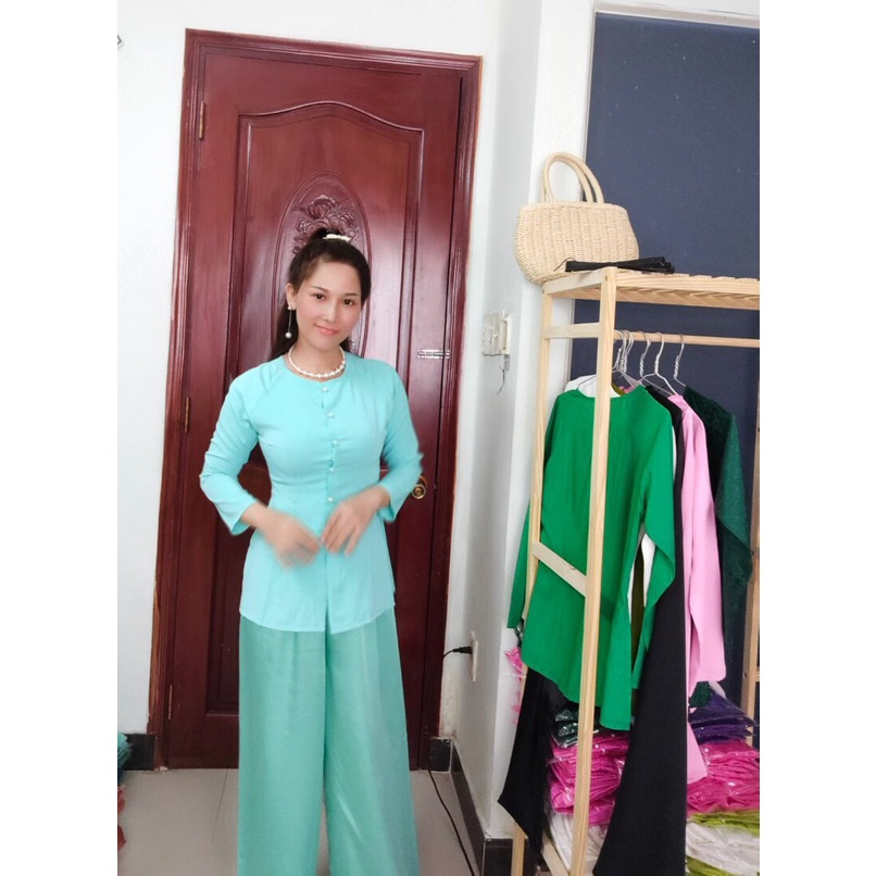 BỘ BÀ BA VẢI LỤA MÊM, MỊN, ĐẸP