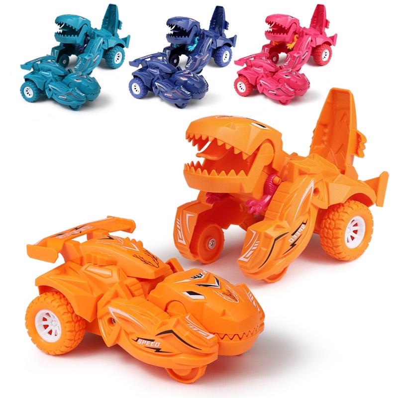 Đồ chơi xe biến hình khủng long HYG Toys độc đáo dễ thương cho trẻ em