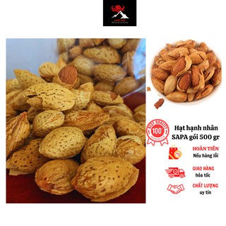 [ HẠT HẠNH NHÂN SAPA 500g ] Thơm ngon, hạt to loại 1