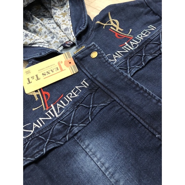 Áo khoác jeans nữ có nón