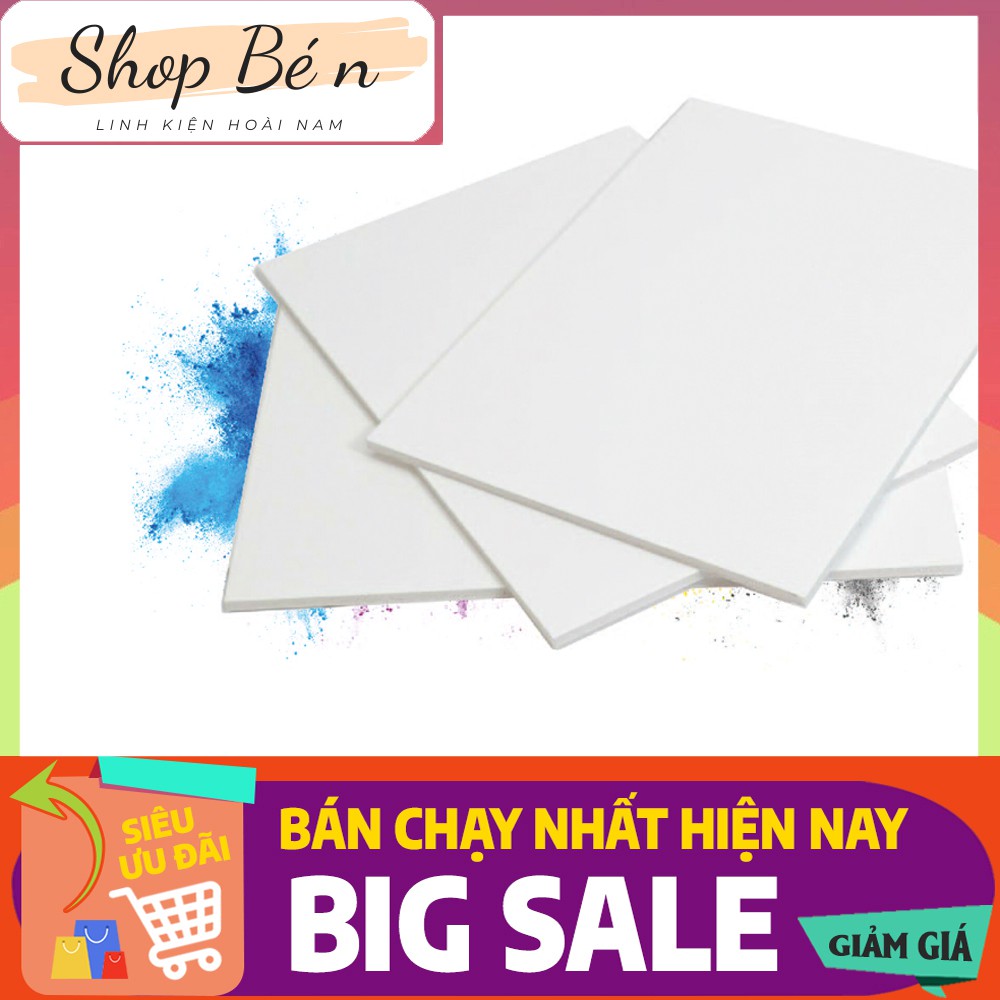 Bìa mô hình loại cứng fomex A4 - A5 3mm - 5mm làm đồ handmade