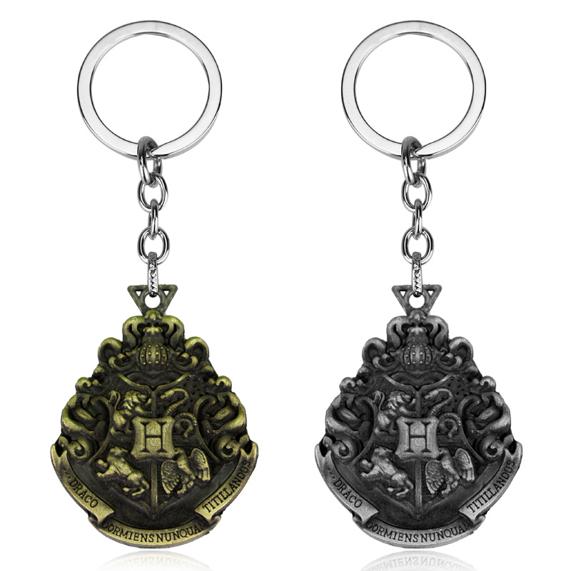 Móc khóa kim loại mới chủ đề phim Harry Potter