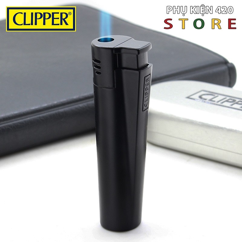 Bật Lửa Khò Ga Clipper Full Thép Cao Cấp - Độ Hoàn Thiện Cao Thích Hợp Làm Quà Tặng