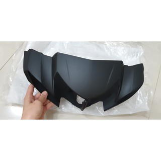 Ốp đầu trước (nắp trước tay lái) Sirius đen nhám mờ