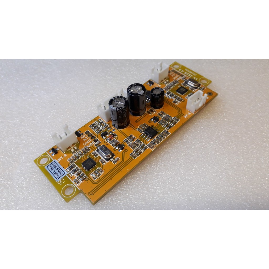 Bo micro loa keó tần số 768-793 Mạch thu sóng micro 768-793 Bo nhận sóng micro loa kéo rẻ