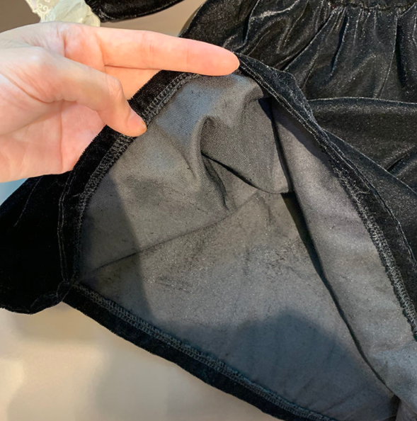 Đầm công chúa phối ren thời trang mùa thu dành cho bé gái