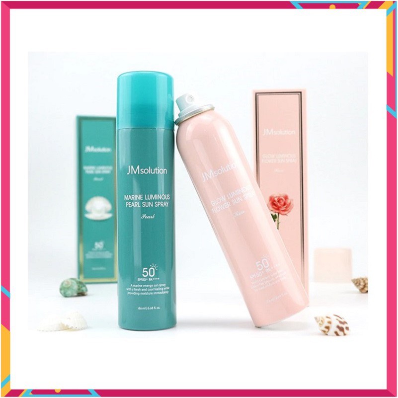 [ Chính Hãng ] Xịt Chống Nắng Nắng JM Solution SPF50+ PA++++ Hàn Quốc, Chai 180ml, Giúp Bảo Vệ Da Khi Đi Nắng