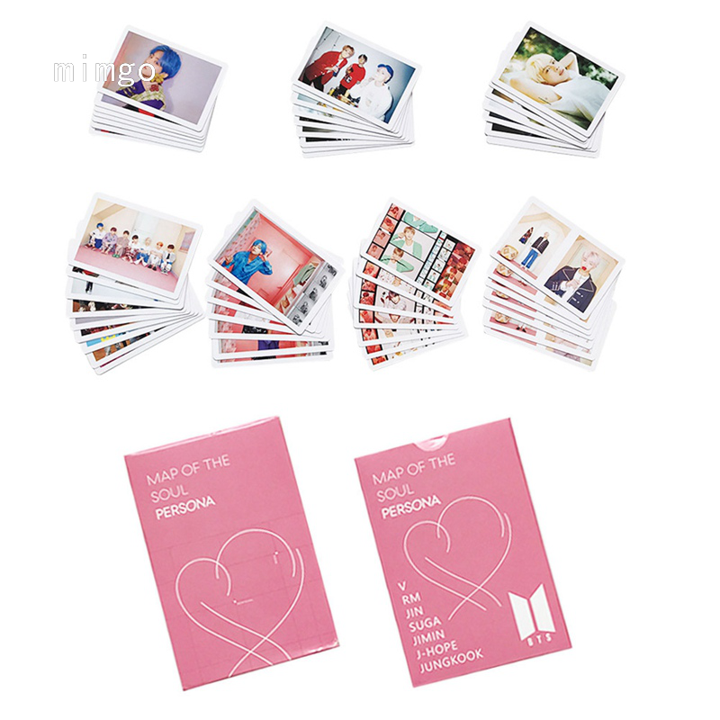 Liberty Set 54 ảnh thẻ album mới của BTS BT21 Lomo card và 30 ảnh thẻ V JK JIMIN SUGA Map Of The Soul