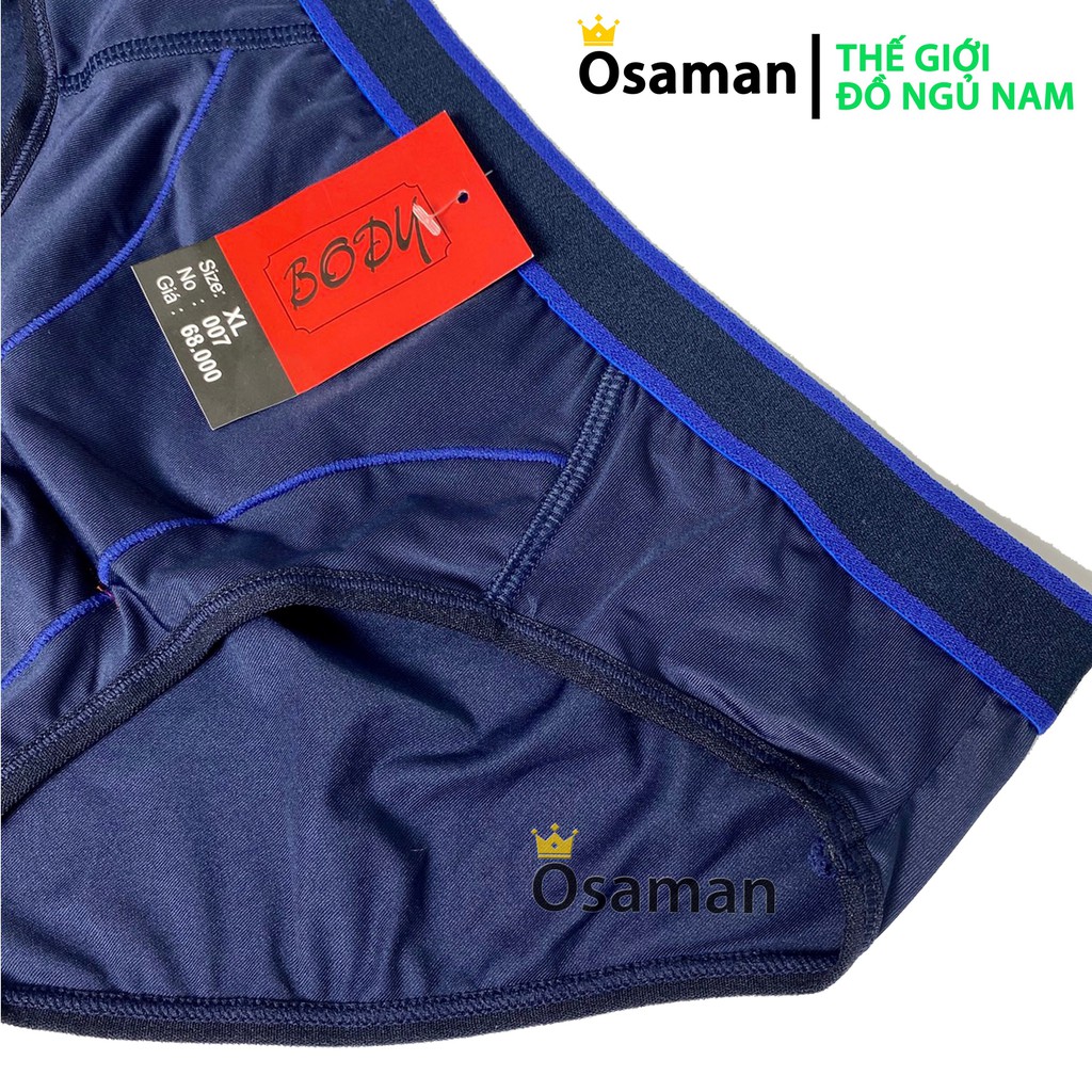 Combo 5 Quần Sịp Nam tam giác Cao Cấp, Chất Liệu Vải Thun lạnh 4 Chiều - OSAMAN