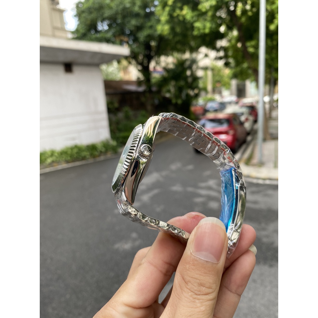 Đồng hồ nam Rolex DateJust 36-41mm máy cơ Miyota Nhật cao cấp, khung thép không gỉ 904l