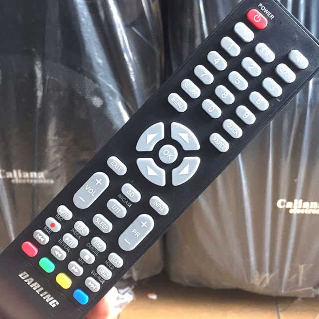 Remote tivi DARLING 3D