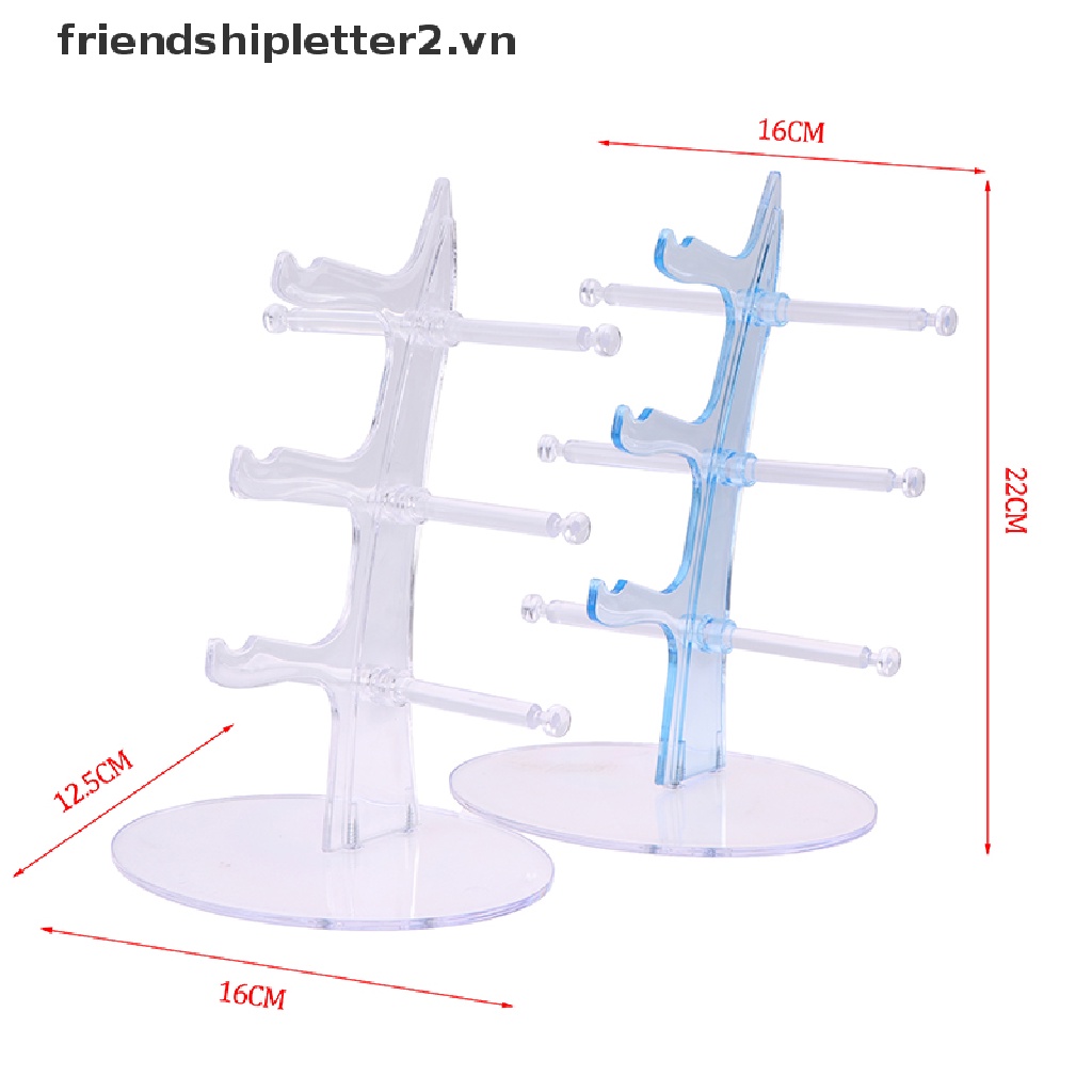 Bộ 3 Cặp Mắt Kính Bằng acrylic Trong Suốt