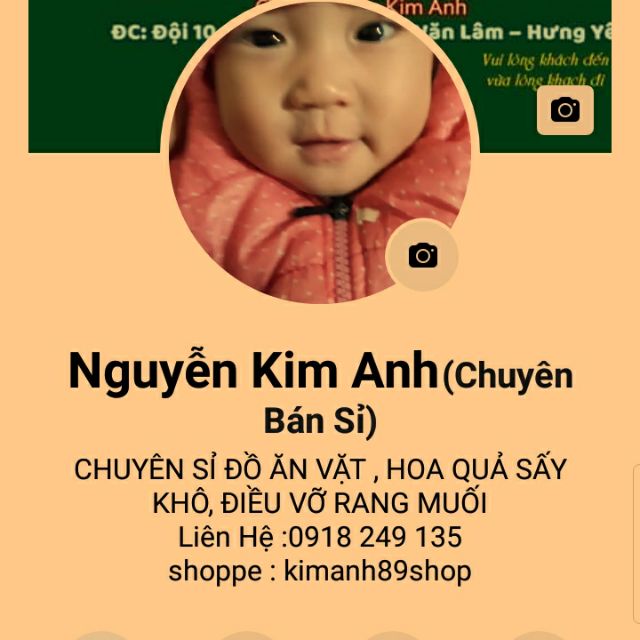 Hoa Quả Sấy Kim Anh