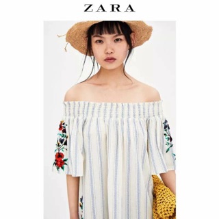 Váy trễ vai Zara