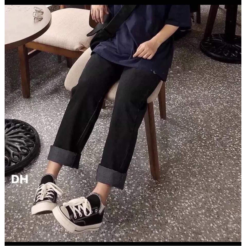 Quần jeans ống rộng nhiều màu DHO1220