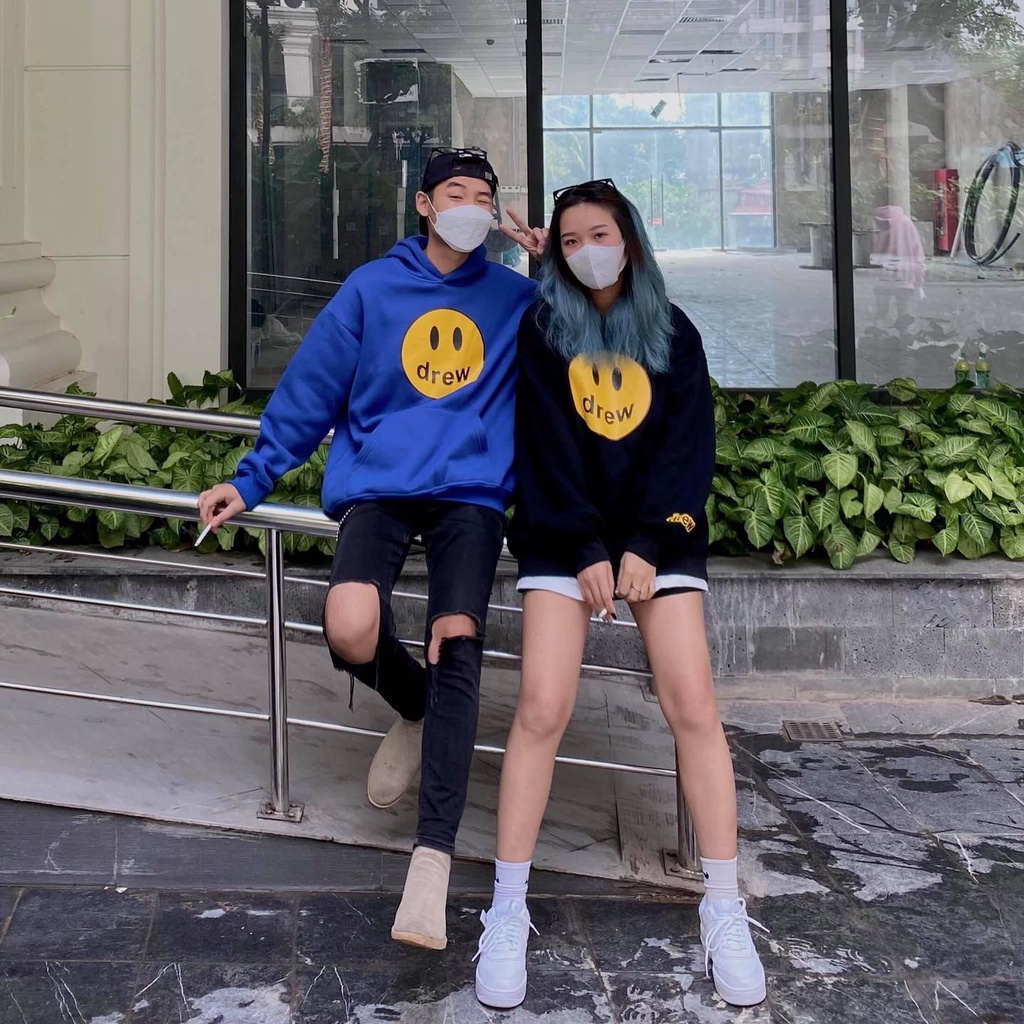 Áo Hoodie Drew house mặt cười Kunshop áo nỉ bông hoodie unisex nam nữ | BigBuy360 - bigbuy360.vn