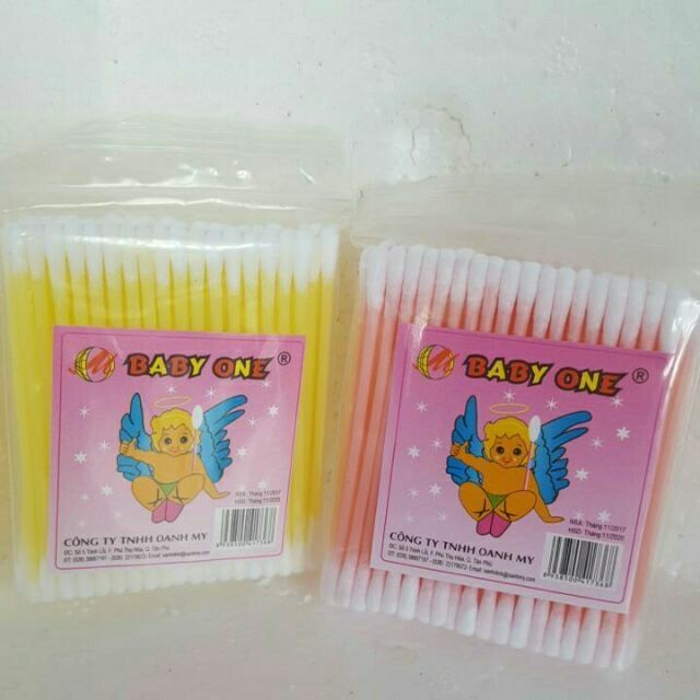 tăm bông lớn nhỏ
