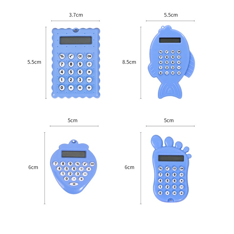 Máy Tính Bỏ Túi Mini 8 Số Hình Bánh Quy Dễ Thương