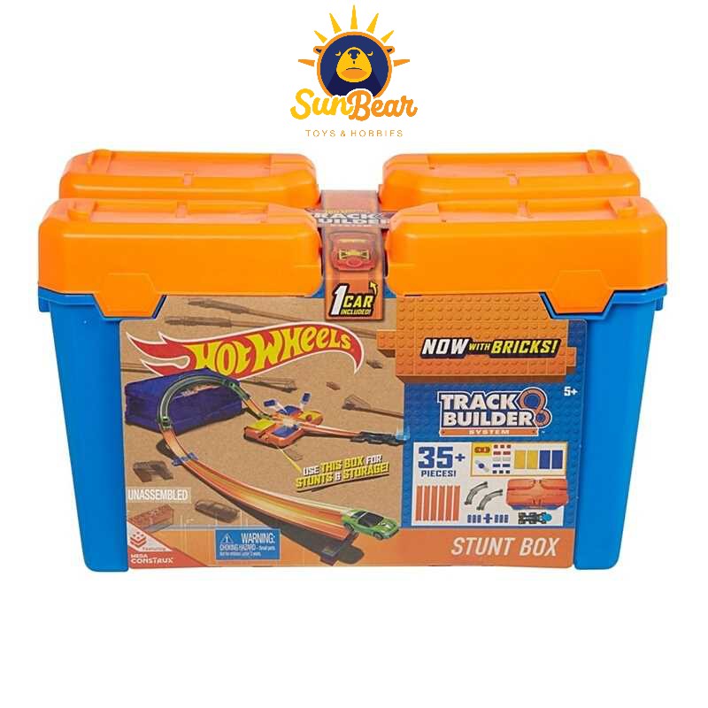 Thùng phụ kiện phức hợp đường đua xe Hot Wheels DWW95 - Sun Bear