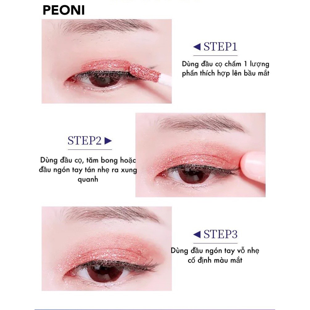 Phấn Mắt Dạng Lỏng Cao Cấp Lấp Lánh Bền Màu Nhỏ Gọn Đa Năng Dễ Sử Dụng | BigBuy360 - bigbuy360.vn