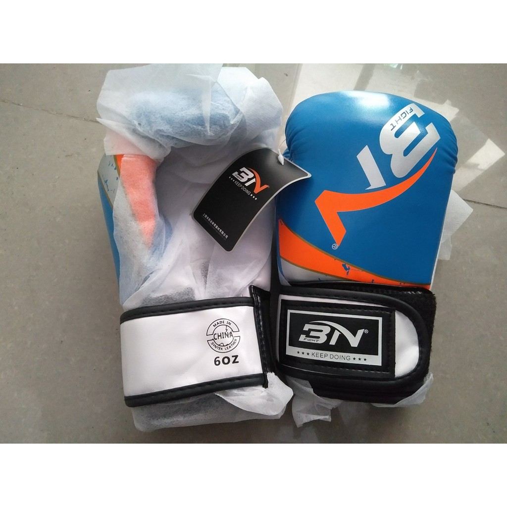 Găng boxing trẻ em 6z hàng nhập khẩu BN cao cấp - Trang Sport