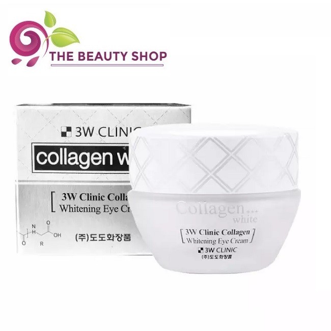 KEM DƯỠNG VÙNG MẮT 3W CLINIC COLLAGEN WHITENING EYE CREAM