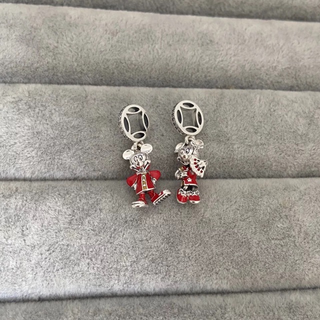 Bộ sưu tập charm Disney nhiều mẫu bạc 925